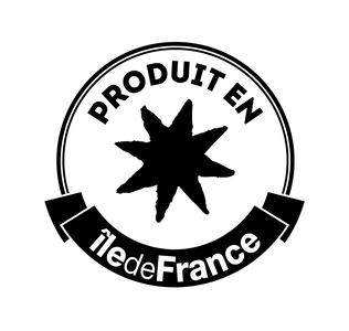 Logo de certification "Produit en Île-de-France" pour la boisson Datus à base de noyaux de dattes