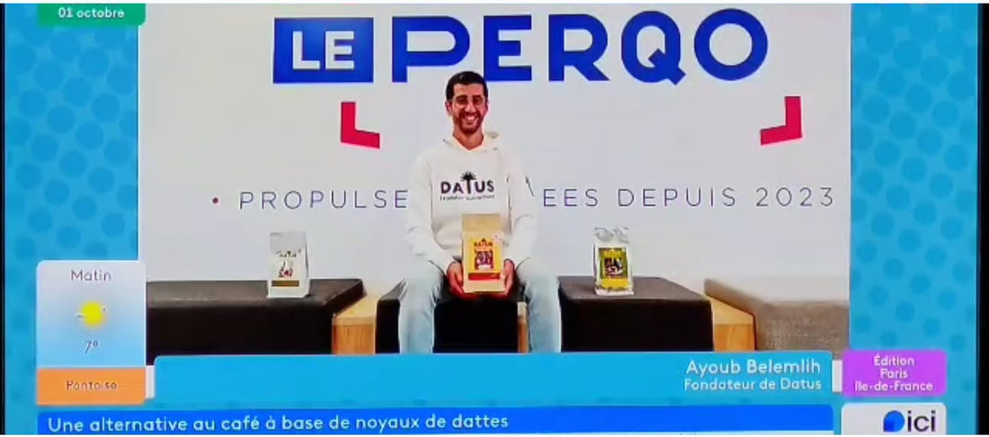 🏆 DATUS sur France 3 Paris Île-de-France : L'Alternative au Café qui Révolutionne les Médias (Même le Jour Mondial du Café !) 🚀