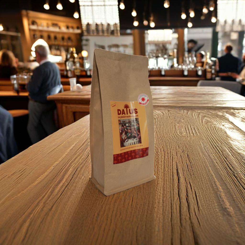 DATUS | Poudre de Noyau de Datte Torréfié riche en Fibres (76%), Glucides Lents | Alternative Café, Sans Caféine, ni Théine, ni Taurine, ni Allergène | Source de Potassium / Magnésium & source d'Omega 3