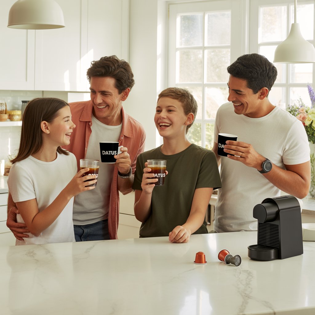 DATUS Capsules : une boisson saine et délicieuse pour toute la famille. Partagez des moments de convivialité à la maison avec une alternative compatible Nespresso®, sans caféine.